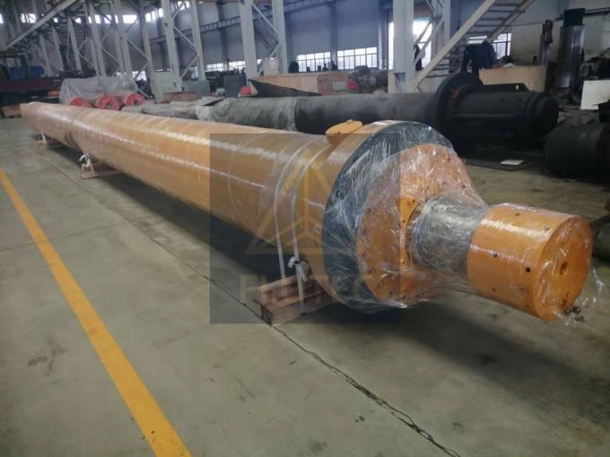 উচ্চ নির্ভুলতা কাস্টম হাইড্রোলিক সিলিন্ডার 40MPa সিমেন্ট মিল জন্য 5