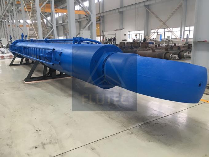 উচ্চ নির্ভুলতা কাস্টম হাইড্রোলিক সিলিন্ডার 40MPa সিমেন্ট মিল জন্য 7