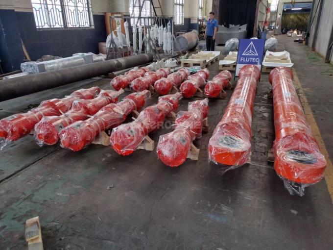 40 এমপিএ সামুদ্রিক হাইড্রোলিক সিলিন্ডার মিল টাইপ বুম হাইড্রোলিক তেল সিলিন্ডার 1