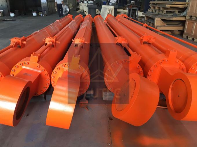 FLUTEC বোল্টড হেড হাইড্রোলিক সিলিন্ডার / উল্লম্ব রোলার মিলের জন্য হাইড্রোলিক তেল সিলিন্ডার 0