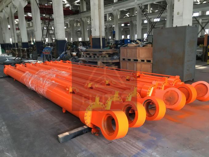 FLUTEC বোল্টড হেড হাইড্রোলিক সিলিন্ডার / উল্লম্ব রোলার মিলের জন্য হাইড্রোলিক তেল সিলিন্ডার 1