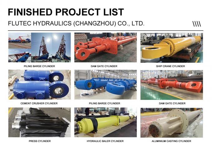 ISO9001 ইন্ডাস্ট্রিয়াল হাইড্রোলিক সিলিন্ডার অ্যালুমিনিয়াম কাস্টিং মেশিনের জন্য অভ্যন্তরীণ পরিচালিত সিলিন্ডার 2